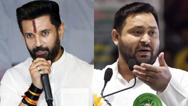 "Dreams Of Mungeri Lal": Chirag Paswan Mocks Tejashwi Yadav's Poll Promises