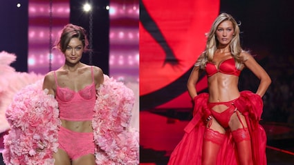 Sisters Gigi And Bella Hadid Take Over Victoria's Secret Runway