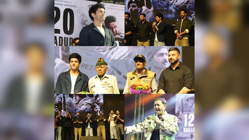 लखनऊ में फरहान अख्तर ने किया ‘120 बहादुर’ के पहले गाने ‘दादा किशन की जय’ का ग्रैंड लॉन्च