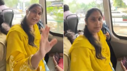 पुरुष समाज औरतों से डरा हुआ है... चलती बस में महिला से हुई नौजवान की तगड़ी बहस, आखिर में देखें क्या हुआ?