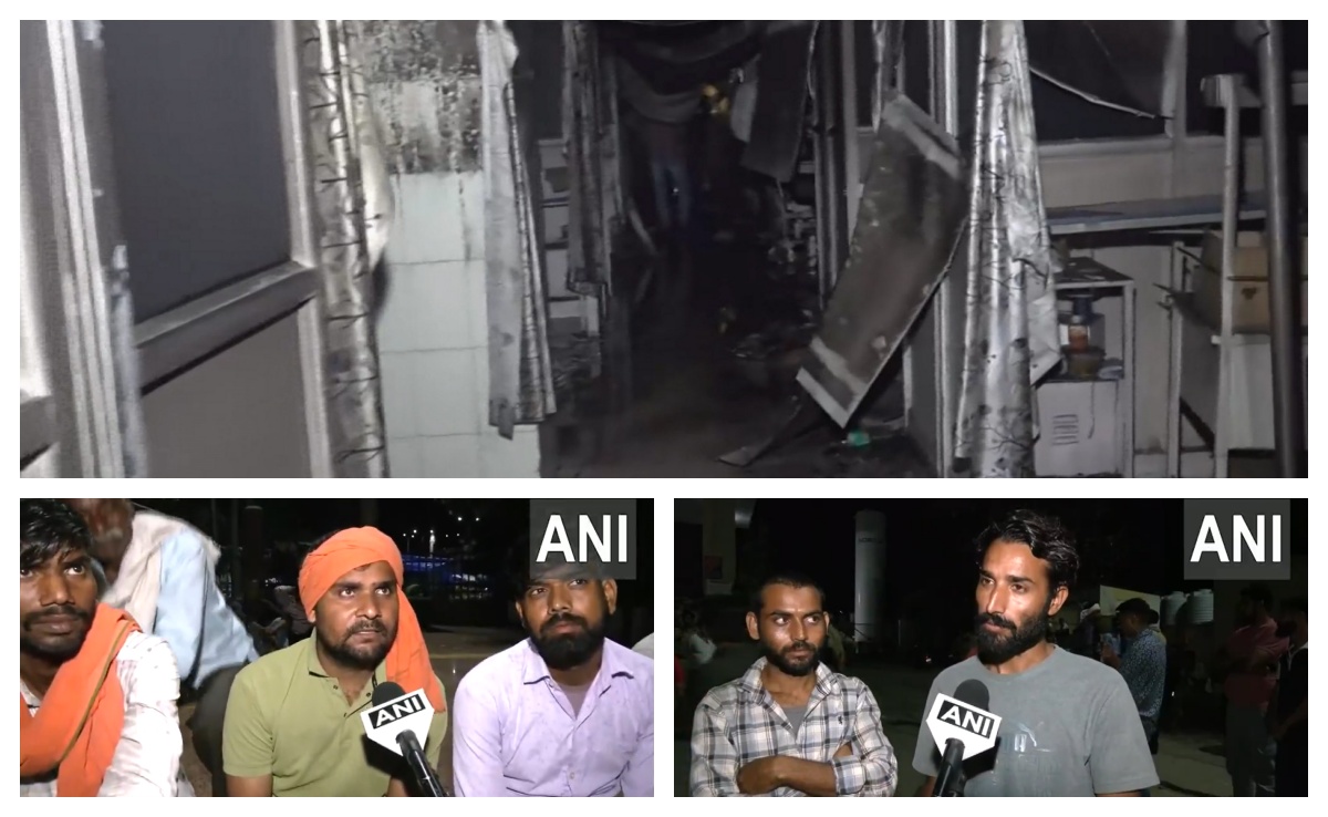 अचानक धुएं का गुबार उठा.. मरीजों को निकालने का मौका तक नहीं, कैसे लगी आग, परिजनों ने बताई आपबीती