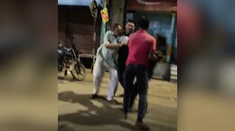 Video: BJP Worker Attacked By MLA In Bengal As Sand Mafia Row Turns Violent
