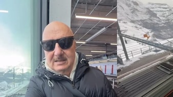 'Amazing Feeling': Anupam Kher Spots The Yash Chopra Train In Switzerland