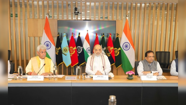 In High-Level Security Meet, Amit Shah Reaffirms Terror-Free J&K Goal In High-Level Security Meet, Amit Shah Reaffirms Terror-Free J&K Goal