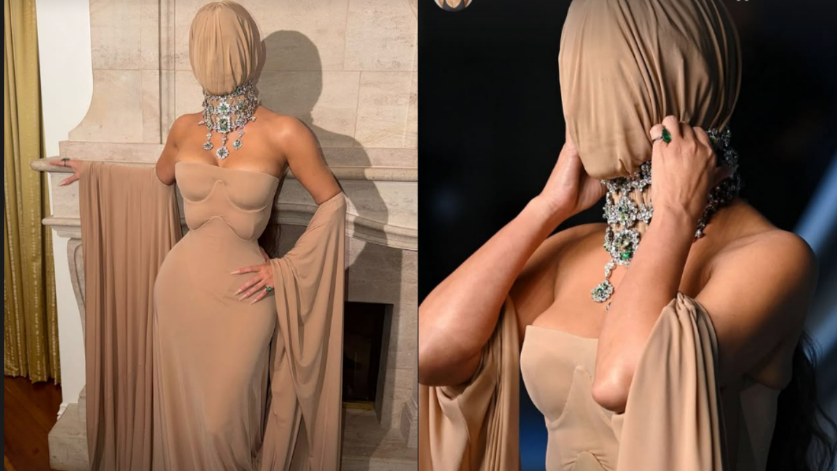 Kim Kardashian's Masked Look At The Academy Museum Gala Has The Internet Talking
