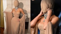Kim Kardashian's Masked Look At The Academy Gala Has The Internet Talking