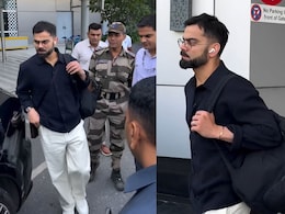 Watch: With Beard Dyed Black, Virat Kohli Arrives In Delhi Ahead Of Australia Flight Watch: With Beard Dyed Black, Virat Kohli Arrives In Delhi Ahead Of Australia Flight