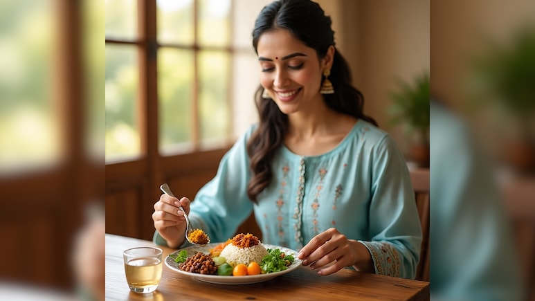 आयुर्वेद में बताया गया है हेल्दी रहने का असली मंत्र, सिर्फ डाइट नहीं, डेली रूटीन में शामिल करनी होंगी ये चीजें आयुर्वेद में बताया गया है हेल्दी रहने का असली मंत्र, सिर्फ डाइट नहीं, डेली रूटीन में शामिल करनी होंगी ये चीजें