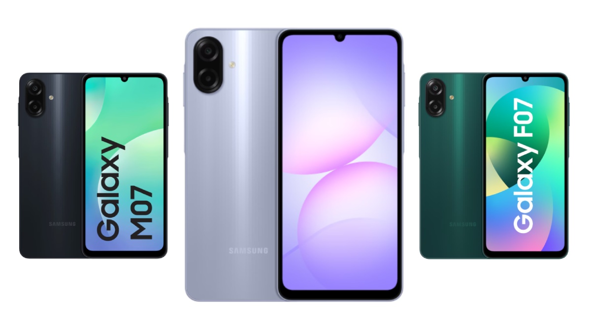 Samsung Galaxy A07, Galaxy F07 और Galaxy M07 हुए भारत में लॉन्च, जानें कीमत और स्पेसिफिकेशन्स