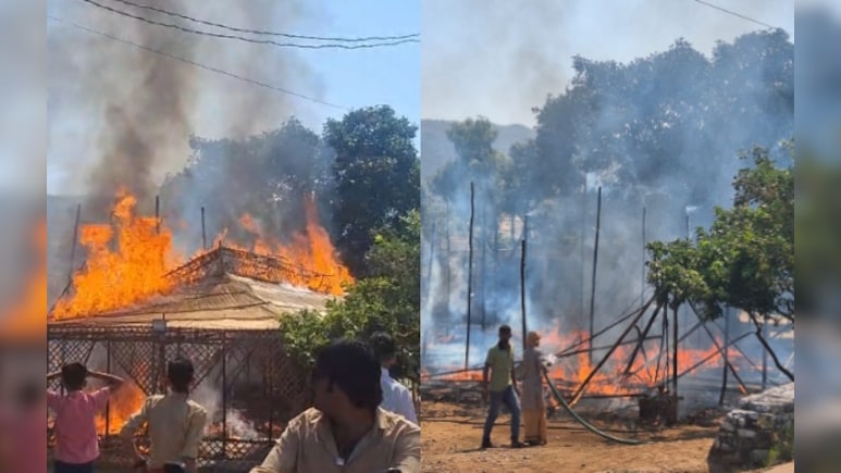 Ajmer News: हवन मंडप में लगी आग, बड़ा हादसा टला; पुष्कर की जाट विश्राम स्थली में मची अफरा-तफरी Ajmer News: हवन मंडप में लगी आग, बड़ा हादसा टला; पुष्कर की जाट विश्राम स्थली में मची अफरा-तफरी