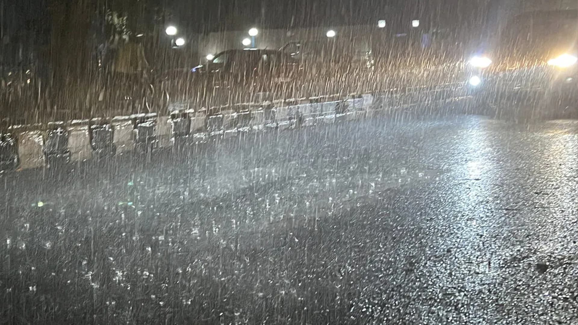 Video: Heavy Overnight Rain, Thunderstorms Hit Delhi, Temperature Drops