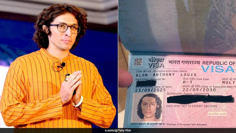 American Proudly Shows New 5-Year India Visa, Praises PM Modi And Takes A Dig At Trump American Proudly Shows New 5-Year India Visa, Praises PM Modi And Takes A Dig At Trump