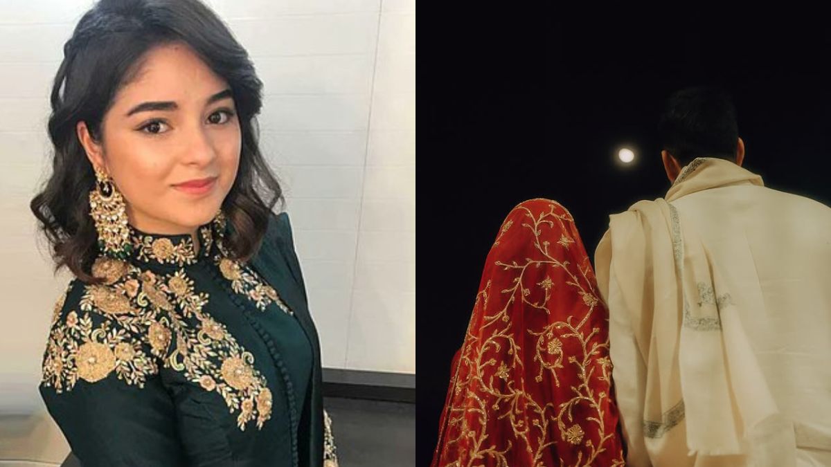 Dangal Actress Zaira Wasim Gets Married, Reveals First Photos From <i>Nikaah</i> Ceremony