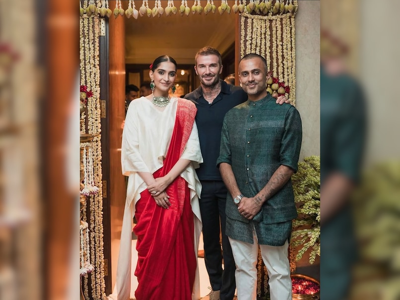"Great Company, Great Food": When David Beckham Celebrated Diwali In India With Sonam Kapoor, Anand Ahuja. See Pics