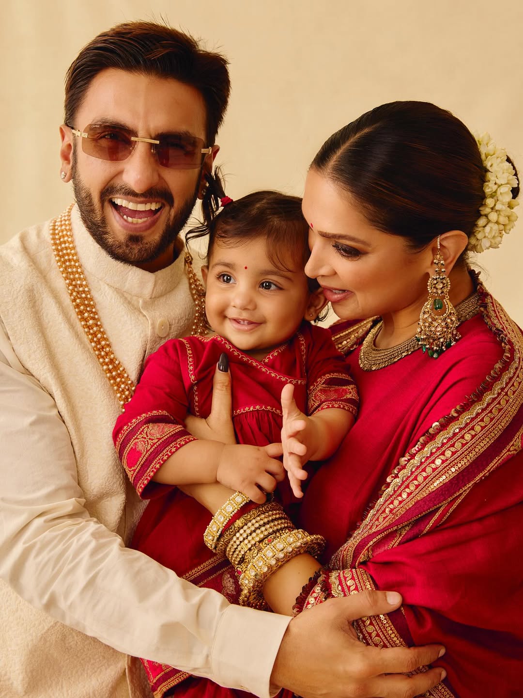Deepika Padukone And Ranveer Singh Reveal Daughter Dua's Face In Diwali Celebration Post