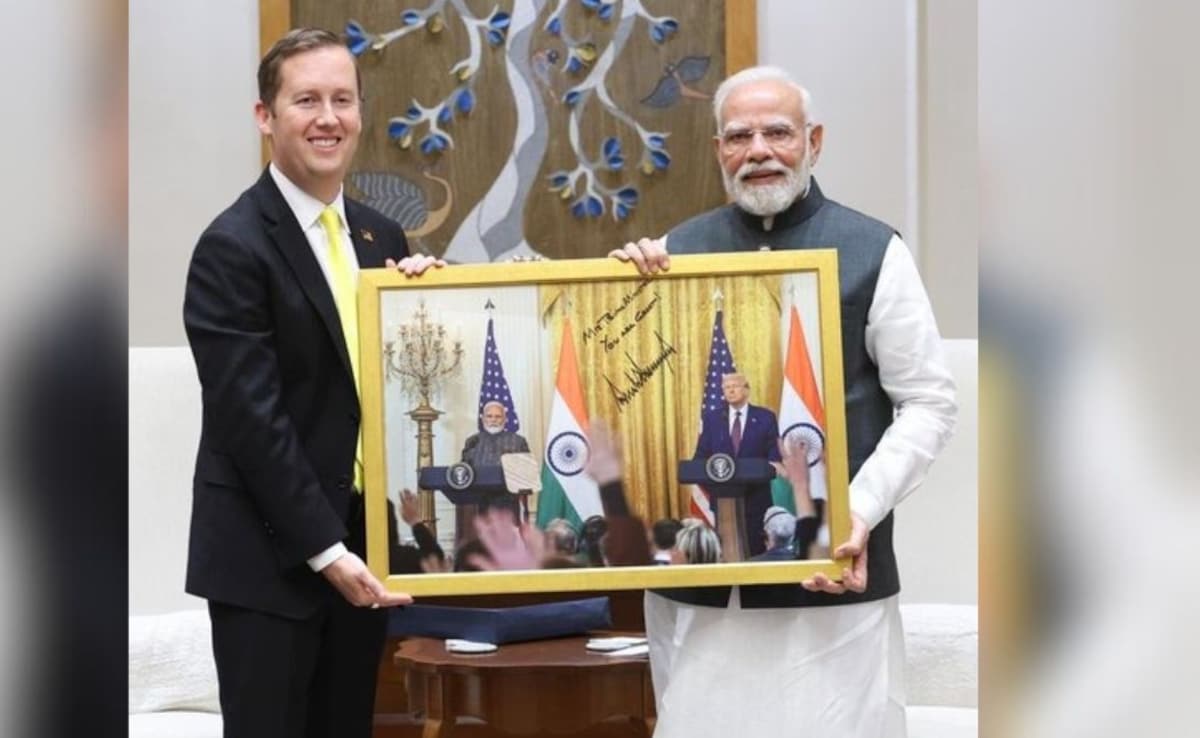 "Had An Incredible Meeting With PM Modi": US Envoy Sergio Gor To NDTV
