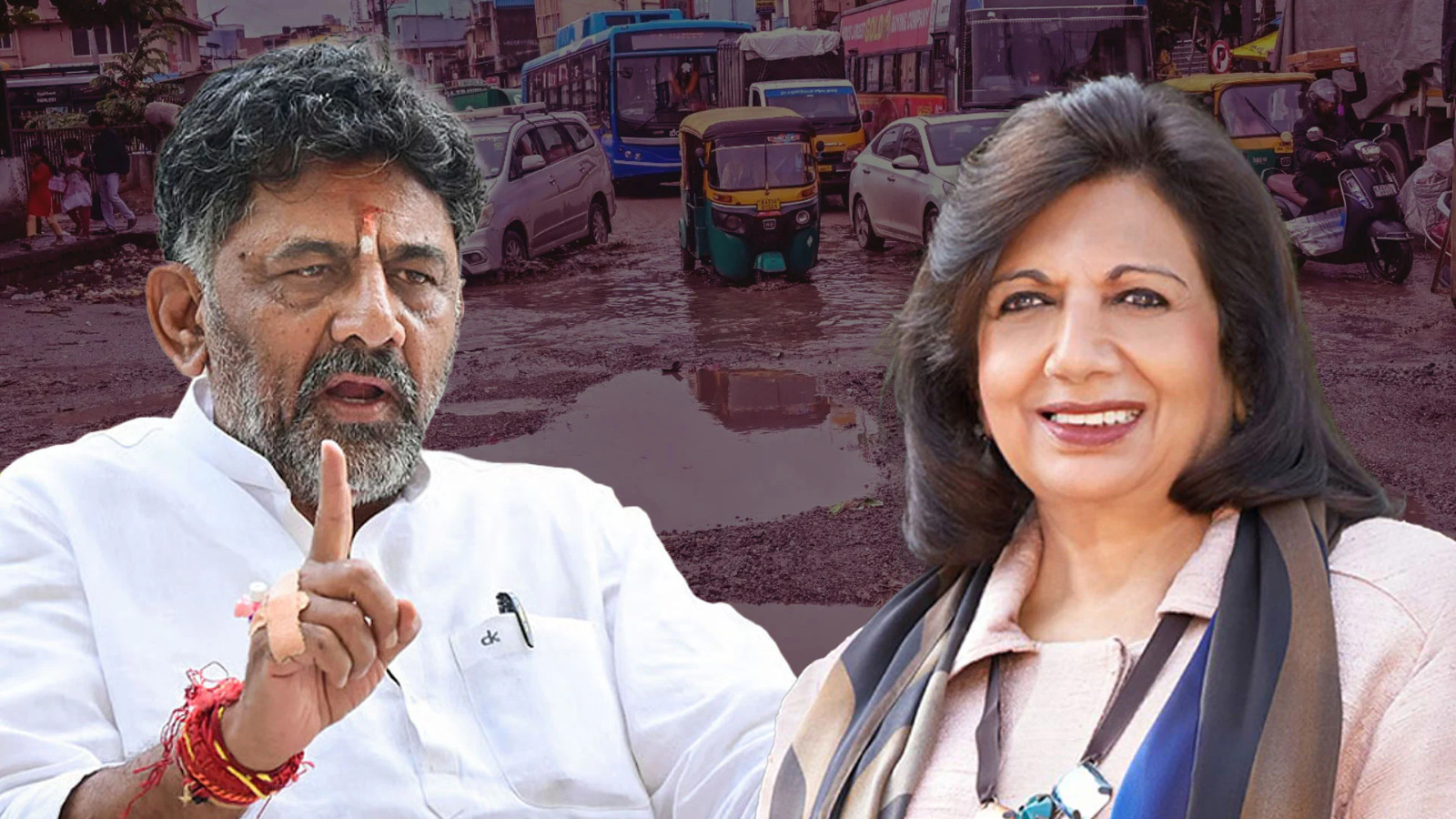 "Forgotten Their Roots": DK Shivakumar On Kiran Majumdar-Shaw's Criticisms
