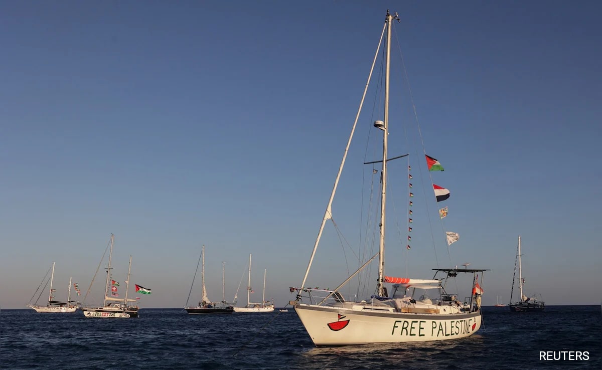 Israel Intercepts Another Flotilla Heading To Gaza, Detains Several Activists