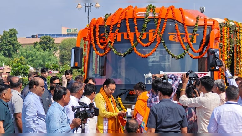राजस्‍थान में 128 नई बसों को CM ने द‍िखाई हर‍ी झंडी, 25 मार्गों पर चलेंगी