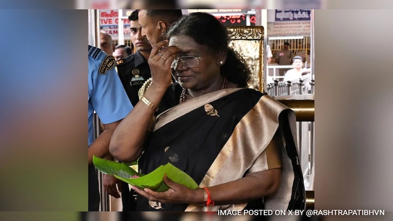 Droupadi Murmu Becomes First Woman President To Pray At Sabarimala Droupadi Murmu Becomes First Woman President To Pray At Sabarimala