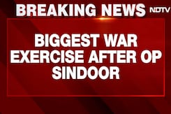 India Flexes Muscle At Pakistan Border In Biggest Exercise Since Op Sindoor India Flexes Muscle At Pakistan Border In Biggest Exercise Since Op Sindoor