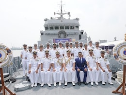 Indian Navy Commissions Anti-Submarine Warfare Vessel In Visakhapatnam Indian Navy Commissions Anti-Submarine Warfare Vessel In Visakhapatnam