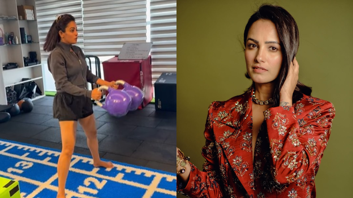 Anita Hassanandani Kickstarts The Diwali Weekend With A Full-Body Workout