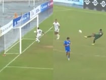 Video: Goalkeeper Samik Mitras Freak Goal Goes Viral As Chennaiyin FC Secure Super Cup Draw Against Dempo