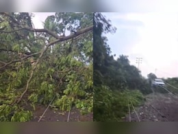 महाराष्ट्र के कुछ हिस्सों में अचानक बदला मौसम! रायगड़ में तूफानी बारिश से बिजली व्यवस्था ठप महाराष्ट्र के कुछ हिस्सों में अचानक बदला मौसम! रायगड़ में तूफानी बारिश से बिजली व्यवस्था ठप