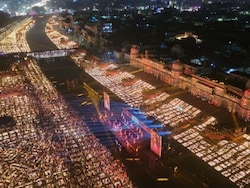 In Pics: Ayodhya Sets Record By Lighting Up 26 Lakh Diyas Ahead Of Diwali