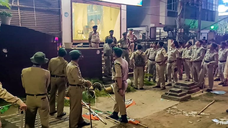 TMC Says Its Tripura Headquarters Attacked, Delegation From Kolkata To Visit Tomorrow TMC Says Its Tripura Headquarters Attacked, Delegation From Kolkata To Visit Tomorrow