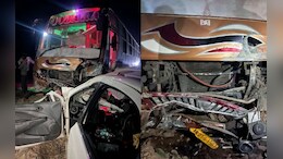 बाड़मेर में दिल दहलाने वाला हादसा, पशु बचाने के चक्कर में बस-कार की टक्कर, दो पर्यटकों की मौत