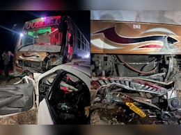 बाड़मेर में दिल दहलाने वाला हादसा, पशु बचाने के चक्कर में बस-कार की टक्कर, दो पर्यटकों की मौत बाड़मेर में दिल दहलाने वाला हादसा, पशु बचाने के चक्कर में बस-कार की टक्कर, दो पर्यटकों की मौत