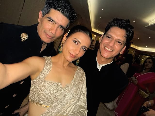 Amid Dating Rumours, Fatima Sana Shaikh Shares Photos With Vijay Varma From Manish Malhotra's Diwali Bash