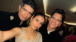 Amid Dating Rumours, Fatima Sana Shaikh Shares Photos With Vijay Varma From Manish Malhotra's Diwali Bash