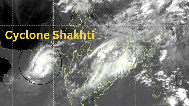 Cyclone Shakti Live Tracker:  'शक्ती' चक्रीवादळ  कुठे आहे?  चेक करा लाईव्ह अपडेट,  हवामान विभागाची ताजी माहिती