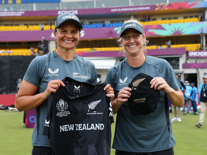 Sophie Devine Gets Emotional As Teammates Celebrate Her 300th Match For New Zealand