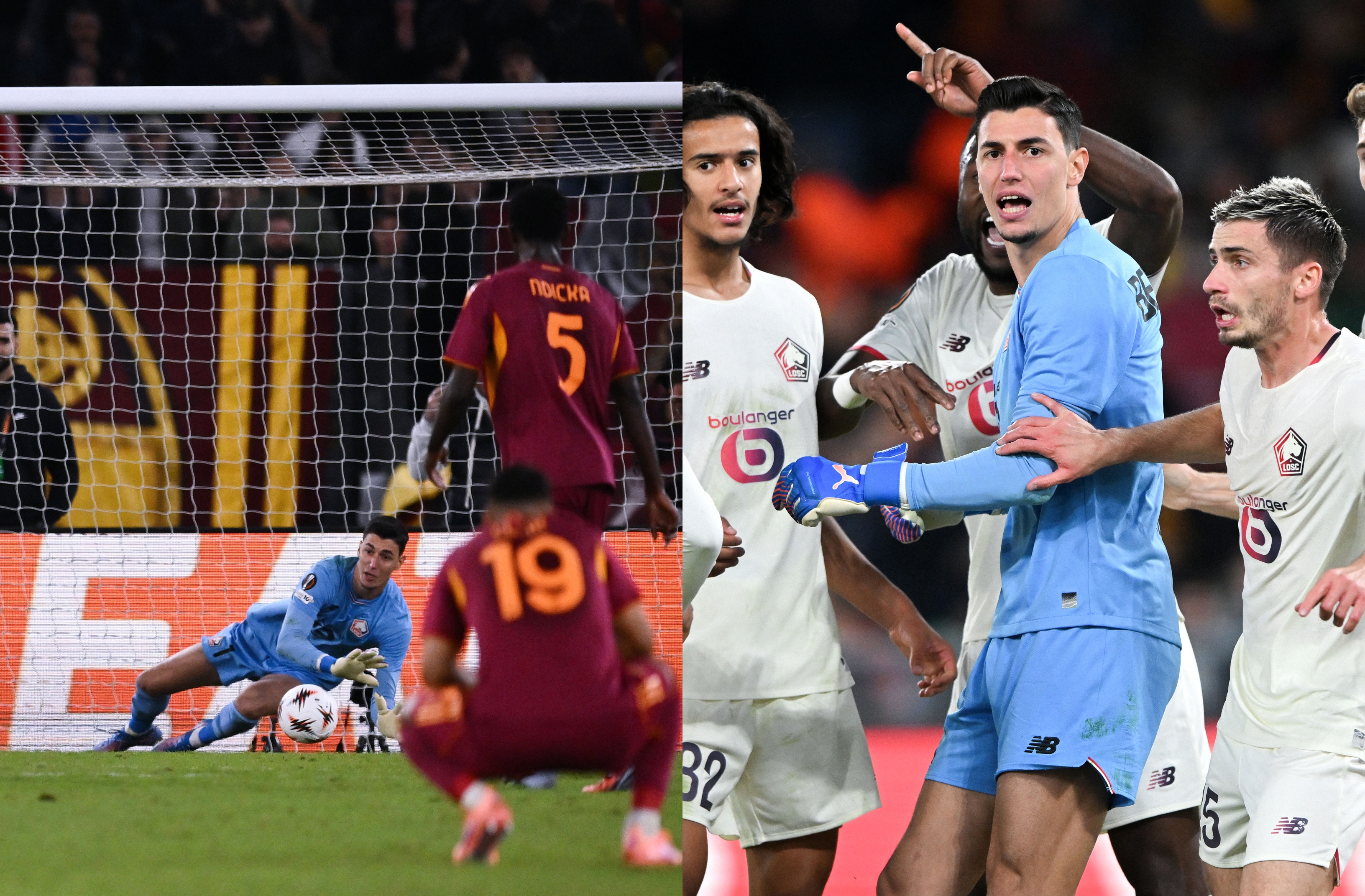 Watch: Roma Take 3 Penalties In 3 Minutes, Lille Goalkeeper Saves Them All