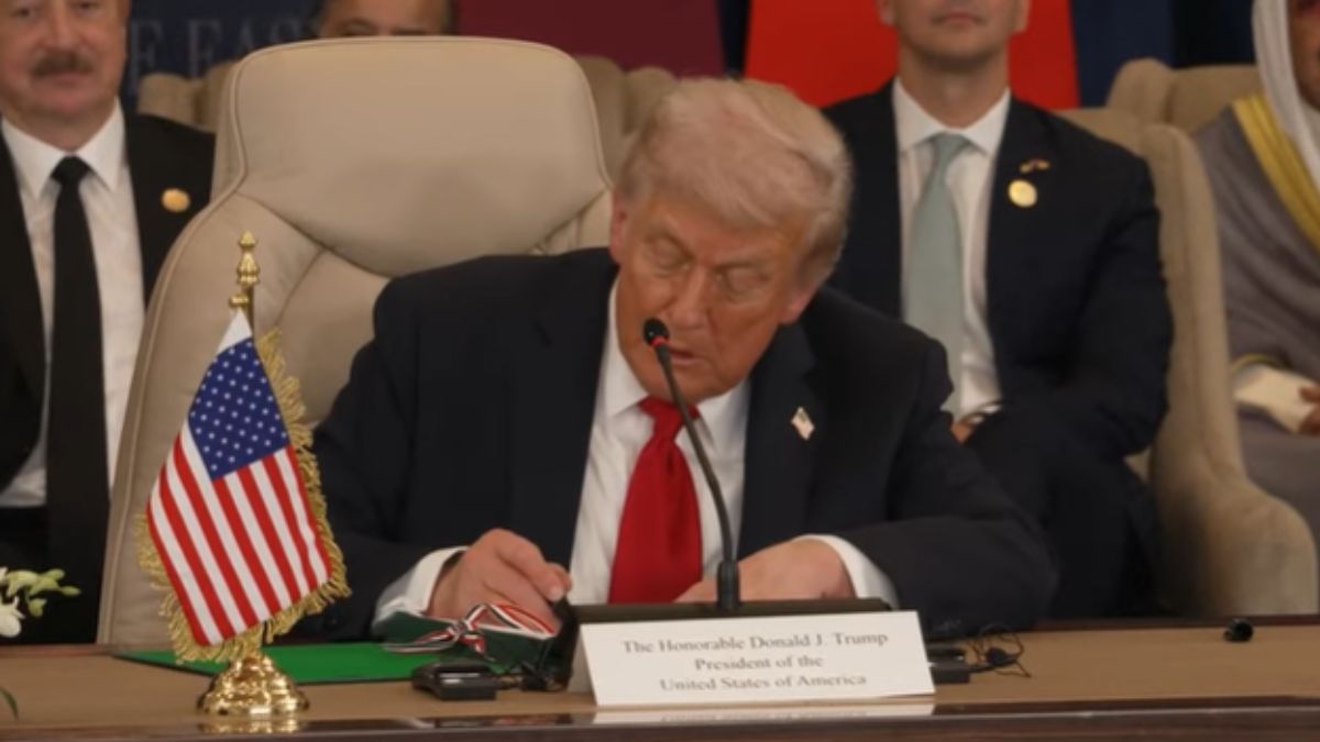 "Tremendous Day For Mideast": Trump After Signing Gaza Declaration