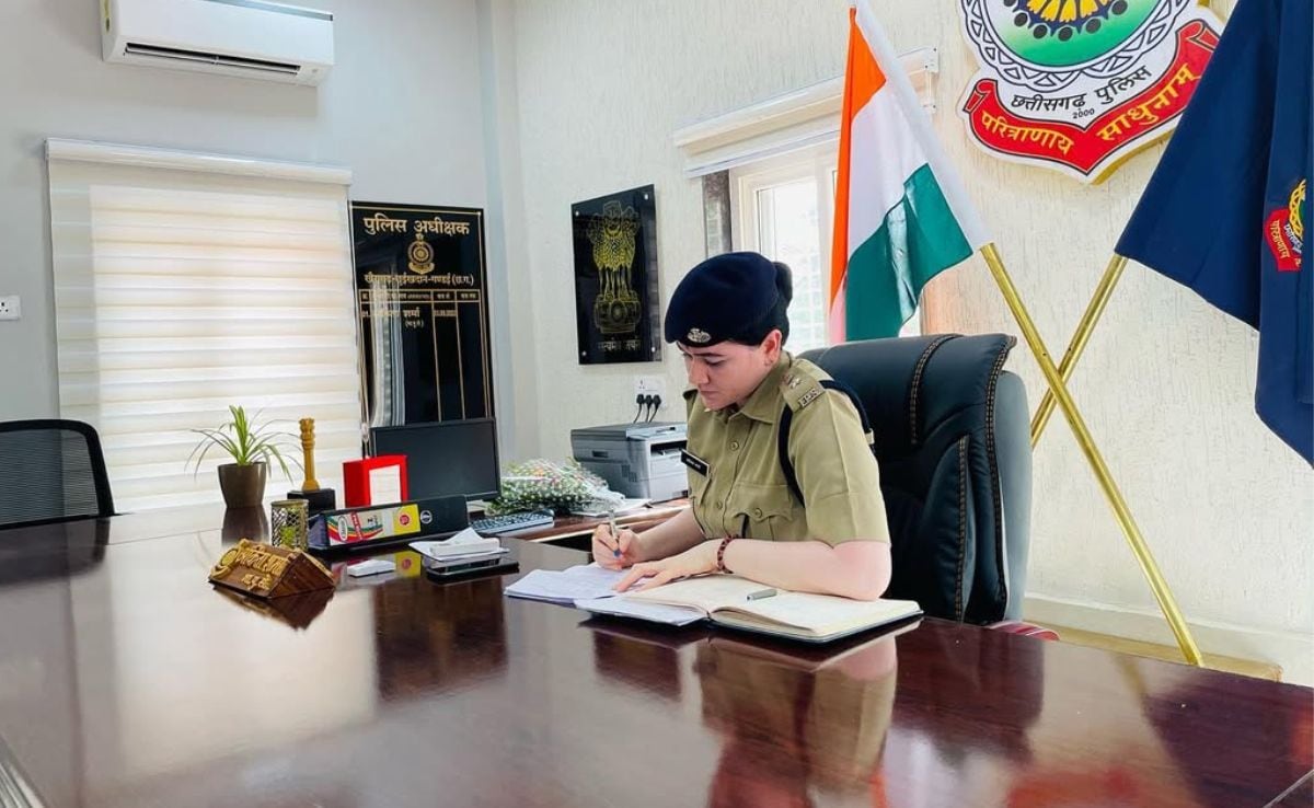 IPS Ankita Sharma, SP Rajnandgaon, Chhattisgarh IPS Transfer 2025, UPSC Rank 203, Lady Singham IPS Ankita Sharma, SP Rajnandgaon, Chhattisgarh IPS Transfer 2025, UPSC Rank 203, Lady Singham