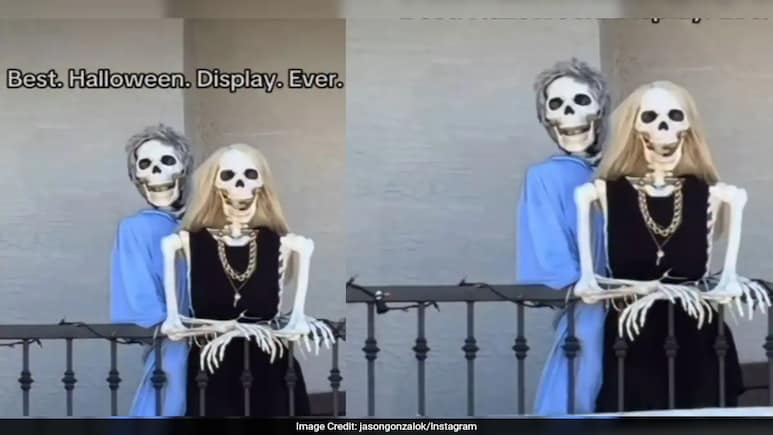 Internet Revives Coldplay Kiss Cam Moment With Spooky Skeleton Twist This Halloween Internet Revives Coldplay Kiss Cam Moment With Spooky Skeleton Twist This Halloween