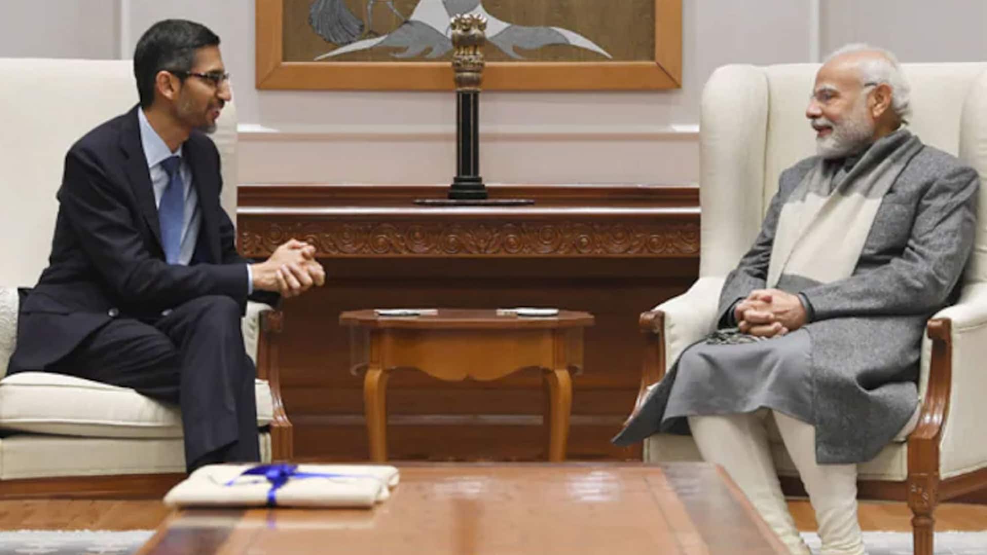 Google To Invest $15 Billion In AI Hub In India, Sundar Pichai Briefs PM