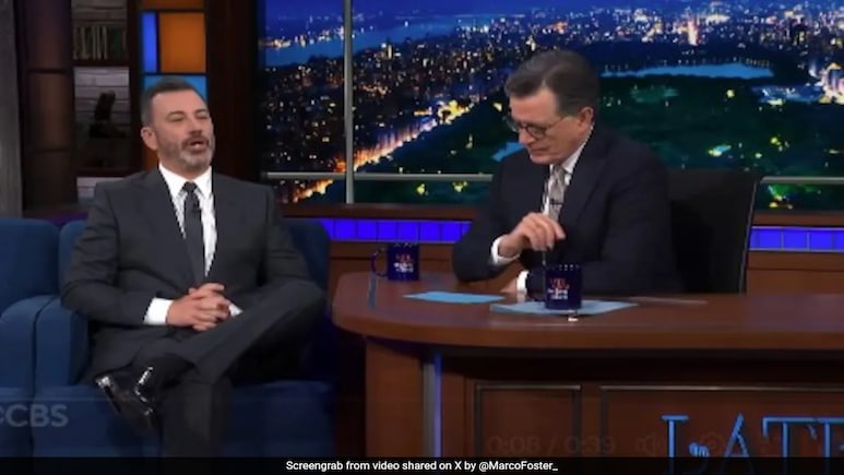 "That Son Of A Bi**h": Late Night Host Jimmy Kimmel Hits Out At Trump Again "That Son Of A Bi**h": Late Night Host Jimmy Kimmel Hits Out At Trump Again