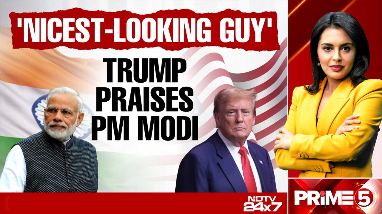 'Nicest-Looking Guy': Donald Trump Praises PM Modi