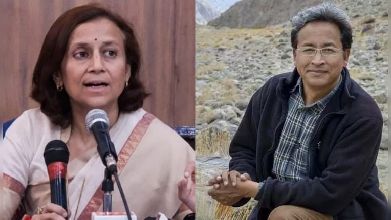 Sonam Wangchuk: सोनम वांगचुक की गिरफ्तारी पर सुप्रीम कोर्ट का केंद्र सरकार को नोटिस, पत्नी गीतांजलि ने लगाई थी याचिका