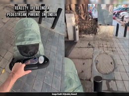 Canadian Man Reveals Reality Of Being A 'Pedestrian Parent' In India, Video Viral Canadian Man Reveals Reality Of Being A 'Pedestrian Parent' In India, Video Viral
