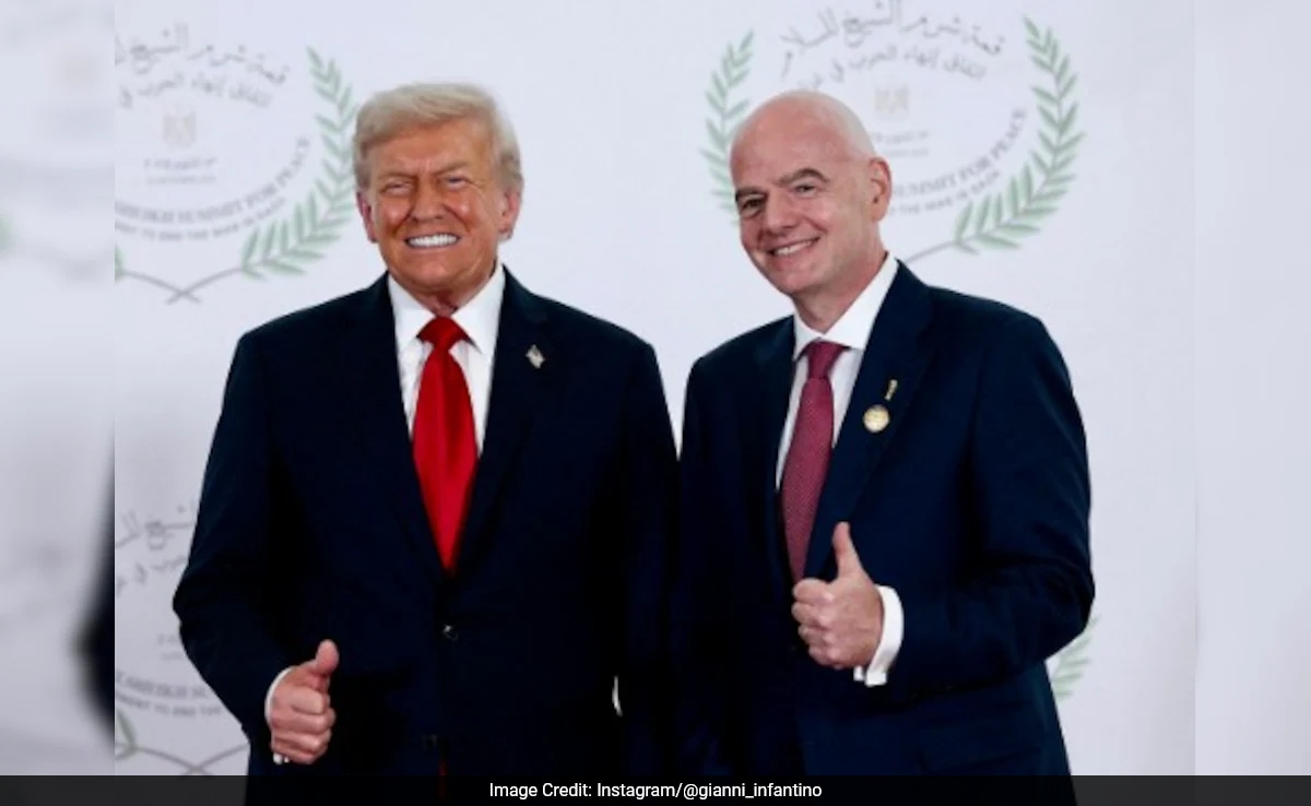 Why Was FIFA Boss Gianni Infantino With Donald Trump At Gaza Peace