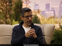 CEO Role 'One Of The Easier Things' AI Will Play: Sundar Pichai