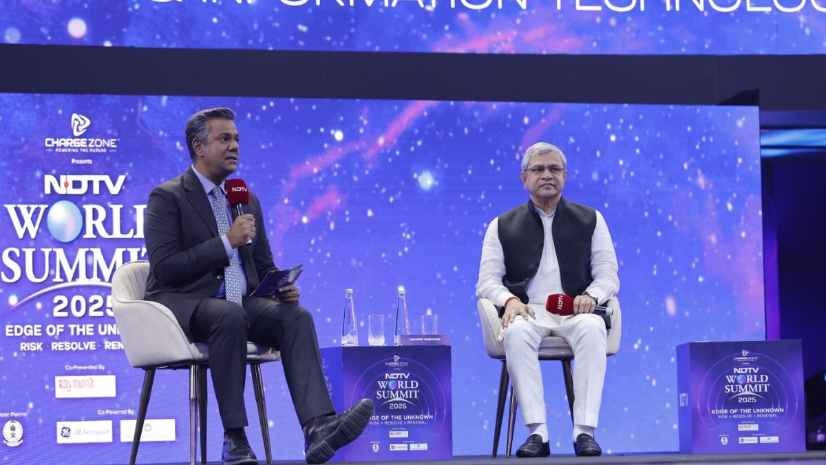 "Data Is New Oil": Minister Ashwini Vaishnaw Shows Chip At NDTV World Summit