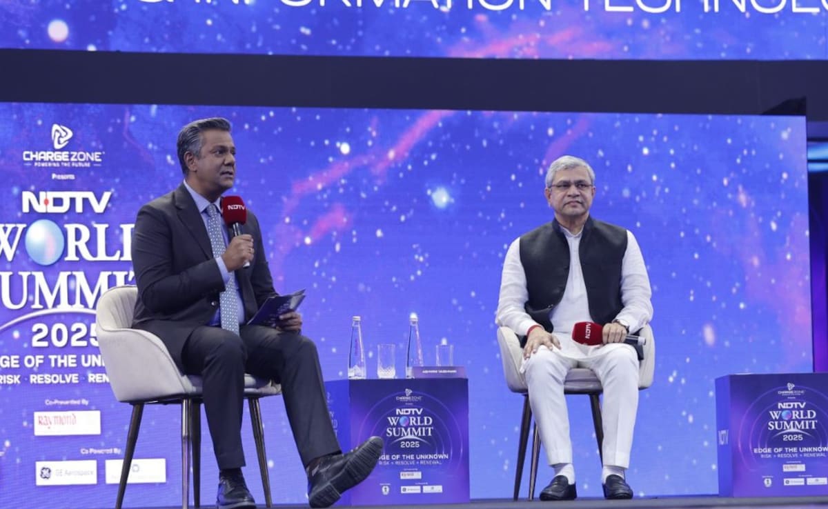 "Data Is New Oil": Minister Ashwini Vaishnaw Shows Chip At NDTV World Summit
